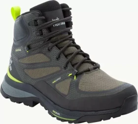 Jack Wolfskin Force Striker Texapore Mid lime/dark green (Herren)