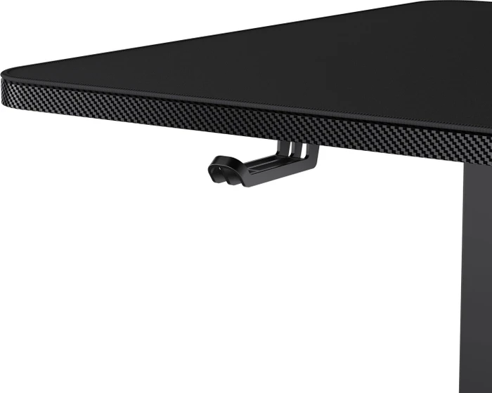 Cougar E-Star 140 Gaming Desk elektrisch höhenverstellbarer Sitz-Steh-Schreibtisch 140x60cm schwarz/schwarz