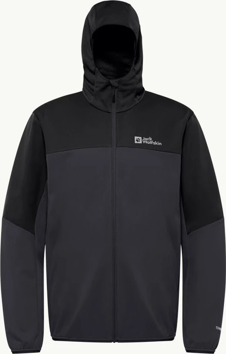 Jack Wolfskin Feldberg Hoody Funktionsjacke phantom (Herren)