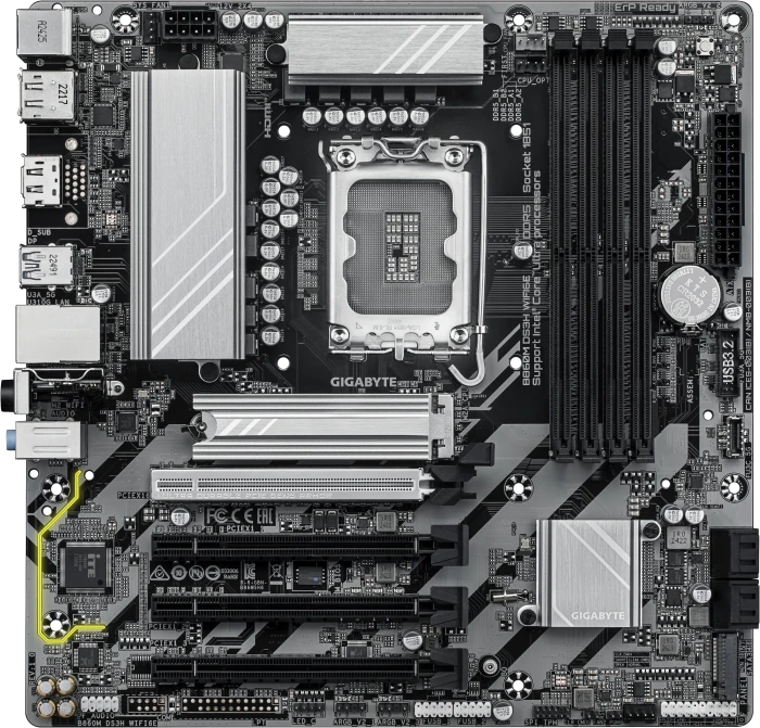 GIGABYTE B860M DS3H WIFI6E (Intel 1851)