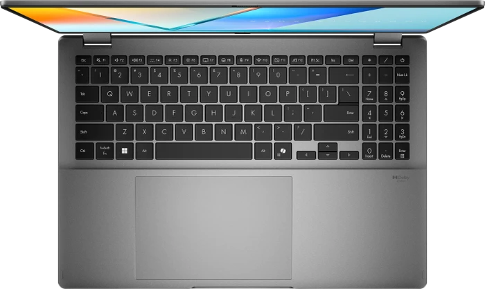 ASUS VivoBook S 16 Flip TP3607SA-SI716W, Matte Gray, Core Ultra 7 256V, 16GB RAM, 512GB SSD, DE, Eingabestift