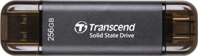 Transcend ESD310C 256GB Black, USB-A + USB-C, USB 3.2 Gen 2×1