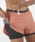 Salomon Cross 2in1 Laufhose kurz light mahagony (Damen) Vorschaubild