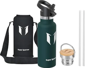 Super Sparrow To Go Isolierflasche 500ml jade