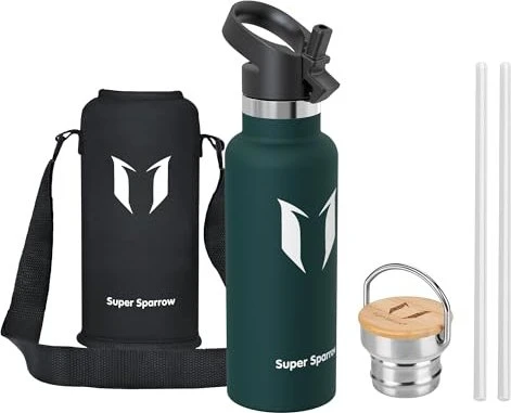 Super Sparrow To Go Isolierflasche 500ml jade