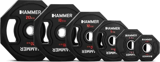Hammer Octagon Hantelscheibe 15kg (17034)