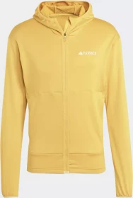 adidas Terrex Xperior Light Fleece Hooded Jacke preloved yellow (Herren)