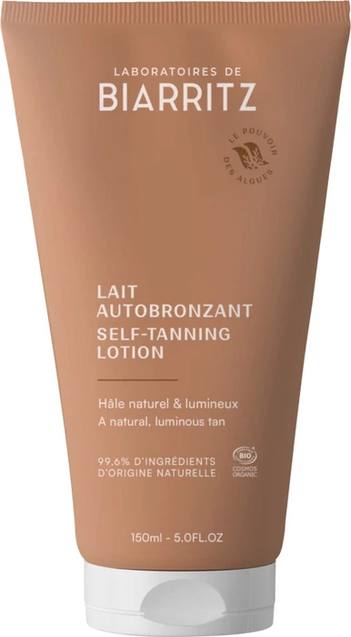 Laboratoires de Biarritz Alga Maris Selbstbräunungsmilch Gesicht und Körper, 150ml