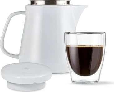 Tchibo Porzellan Kaffeebereiter weiß