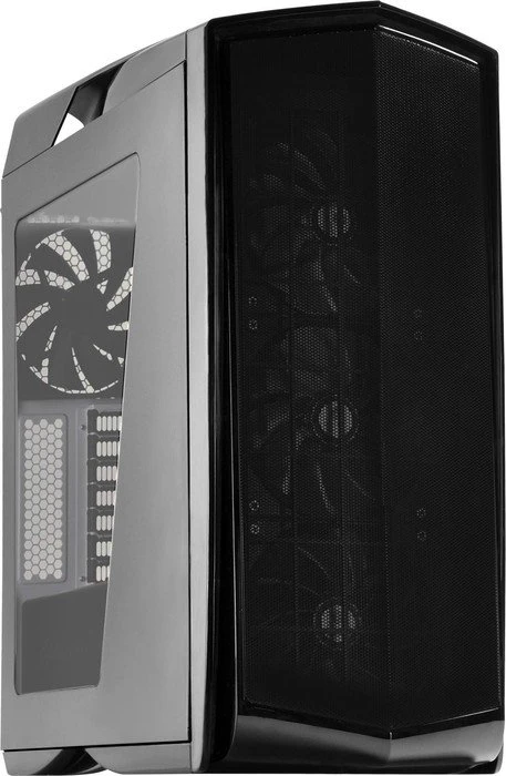 SilverStone Primera PM01, schwarz, Acrylfenster
