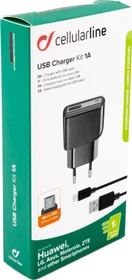 Cellularline USB Charger Kit 1A Micro-USB Samsung weiß