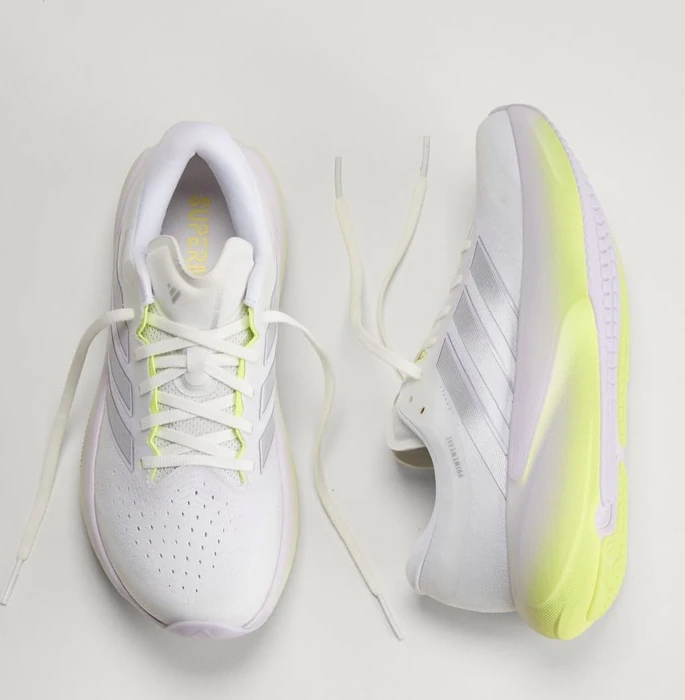 adidas Supernova Rise 3 crystal white/silver metallic/purple tint (Damen)