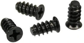 InLine Lüfterschrauben 5x10mm, schwarz, 50er-Pack