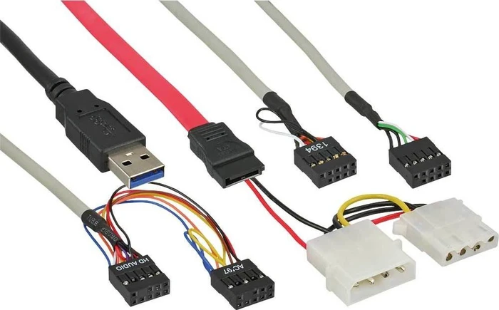 InLine Multi-Slot-Cardreader, USB 3.0 19-Pin Stecksockel [Stecker]