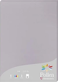 Clairefontaine Pollen Universalpapier koalagrau, A4, 210g/m², 25 Blatt