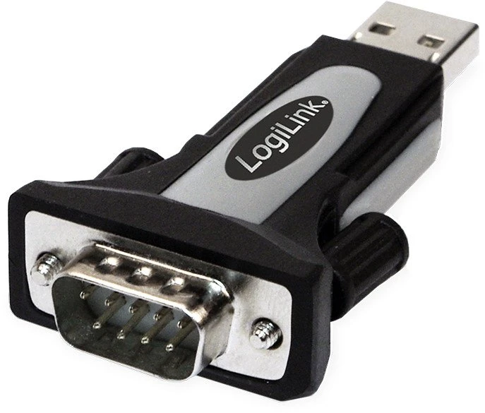 LogiLink Adapter USB 2.0 A Stecker auf seriell RS-232