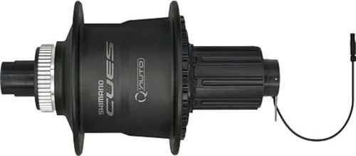 Shimano Cues Di2 Q'Auto Shift Dynamo Freehub 12x142 TA Hinterradnabe