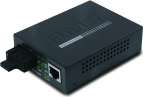 Planet GT-80x Series GT-802S, RJ-45, SC-Duplex SM, 1000Base-LX, 20km