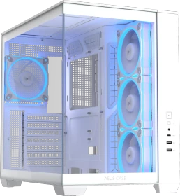 ASUS A32 Plus TG ARGB, weiß, Glasfenster (90DC00S3-B19000)