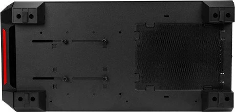 Antec P7 schwarz/rot, Acrylfenster
