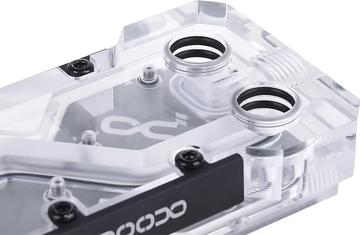 Alphacool GPX SLI Connector Dual ARGB X3 - 3-Slot, Acryl, Acetal