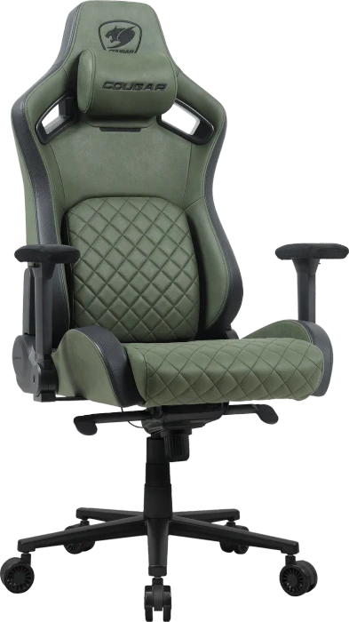 Cougar Defensor S CGR-DSF-GEB Gamingstuhl, army green