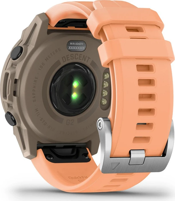 Garmin Descent G2 paloma/shell pink