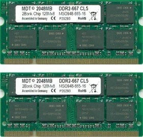 MDT SO-DIMM 4GB Kit, DDR2-667, CL5 (MSO4GB-665K)