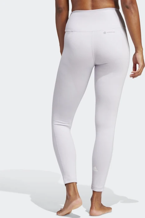 adidas Yoga Essentials High-Waisted Hose lang silver dawn (Damen)
