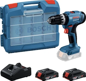 Bosch Professional GSB 18V-25 Akku-Schlagbohrschrauber inkl. Koffer + 2 Akkus 2.0Ah
