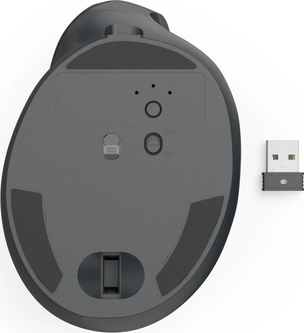 Hama EWM-600R Ergonomic Vertical Mouse, schwarz, USB/Bluetooth