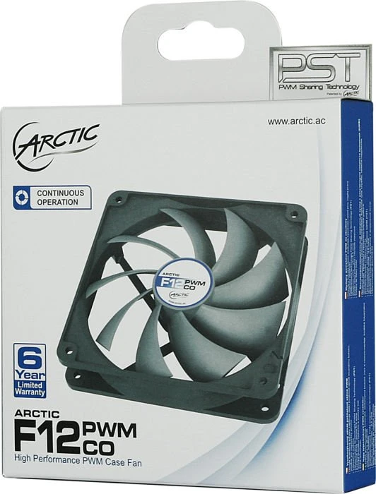 ARCTIC F12 PWM PST CO grau, 120mm