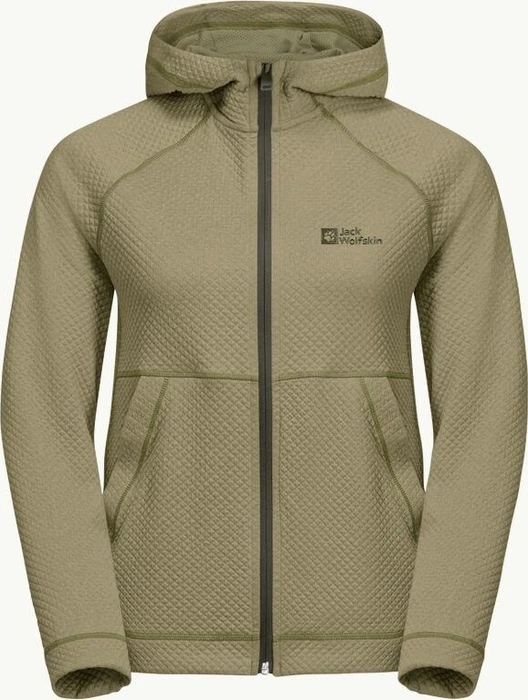 Jack Wolfskin Fernweh Hoody Jacke bay leaf (Damen)