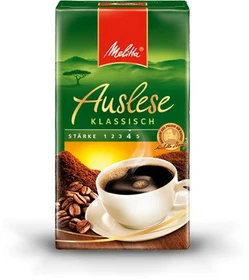 Melitta Auslese klassisch Kaffeepulver, 500g