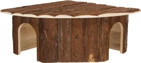 Trixie Eckhaus Jesper, Rindenholzcm, 52x37x18cm, braun