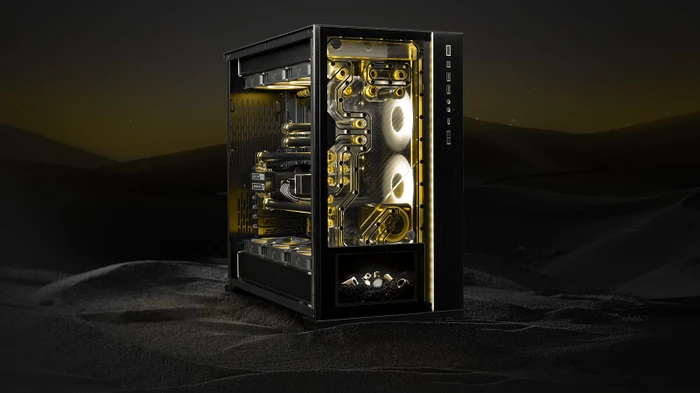 EK Water Blocks Quantum Line EK-Quantum Reflection² PC-O11D XL D5 PWM D-RGB, Verteilerplatte mit Pumpe, Screen Edition