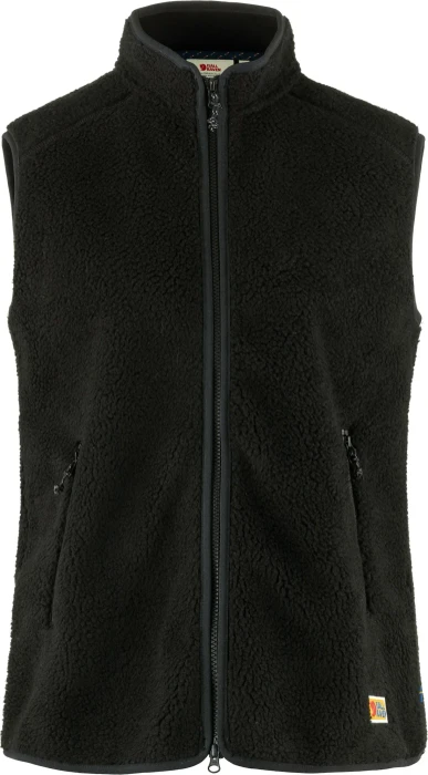 Fjällräven Vardag Pile Fleece Funktionsweste schwarz (Damen)