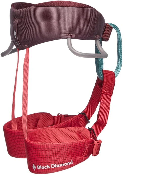 Black Diamond Momentum Hüftgurt wild rose (Junior)