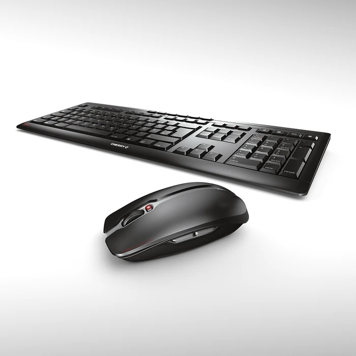 Cherry Stream Desktop schwarz, USB, DE