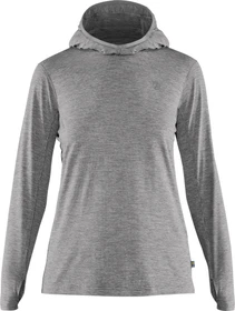 Fjällräven Abisko Sun-Hoodie Funktionsshirt langarm shark grey (Damen)