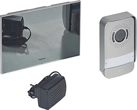 Legrand Bticino Video-Sprechanlage Mirror 7", Ein-/Zweifamilienhaus Set