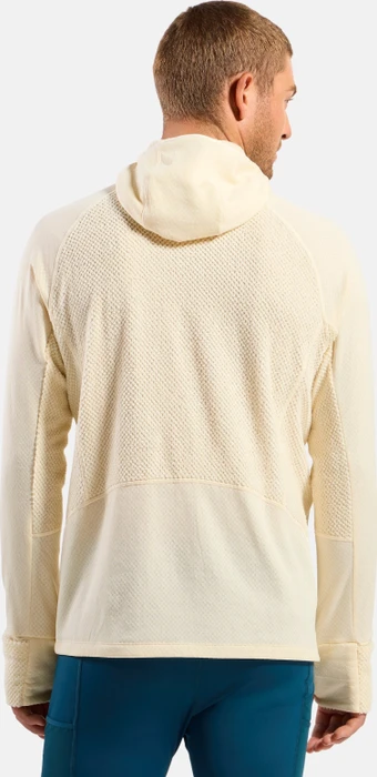 Odlo X-Alp Trail Half Zip Hooded Laufshirt langarm gardenia (Herren)