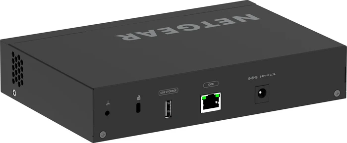 Netgear AV Line M4250 Desktop Gigabit Managed Switch, 8x RJ-45, 2x SFP+, 220W PoE+