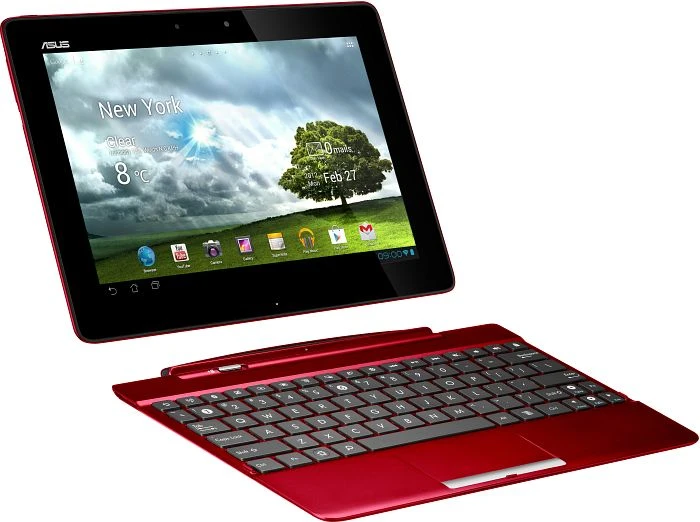 ASUS Transformer Pad TF300TG-1G097A, rot, 32GB, UMTS, KeyboardDock
