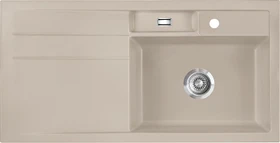 systemceram Bela 100 Einbau Becken rechts fango