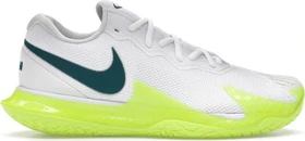 Nike NikeCourt Zoom Vapor Cage 4 Rafa white/volt/geode teal (Herren)