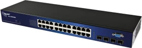 Allnet SG84 Rackmount Gigabit Smart Switch, 24x RJ-45, 4x SFP (ALL-SG8428M / 127211)