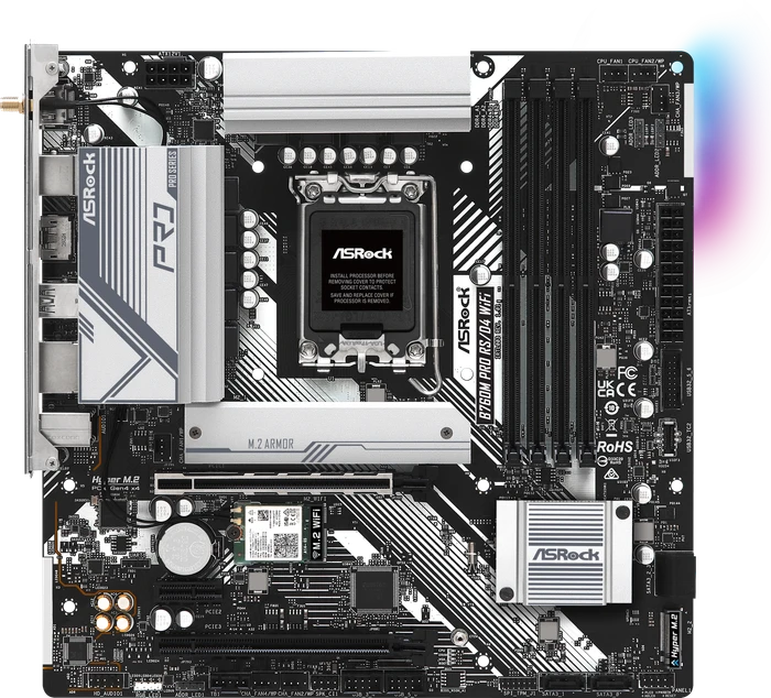 ASRock B760M Pro RS/D4 WiFi (Intel 1700)