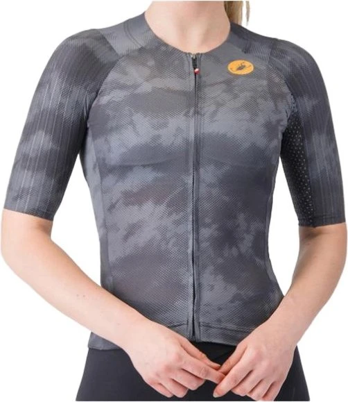 Castelli Aero Race 8S Trikot kurzarm dark gray (Damen)