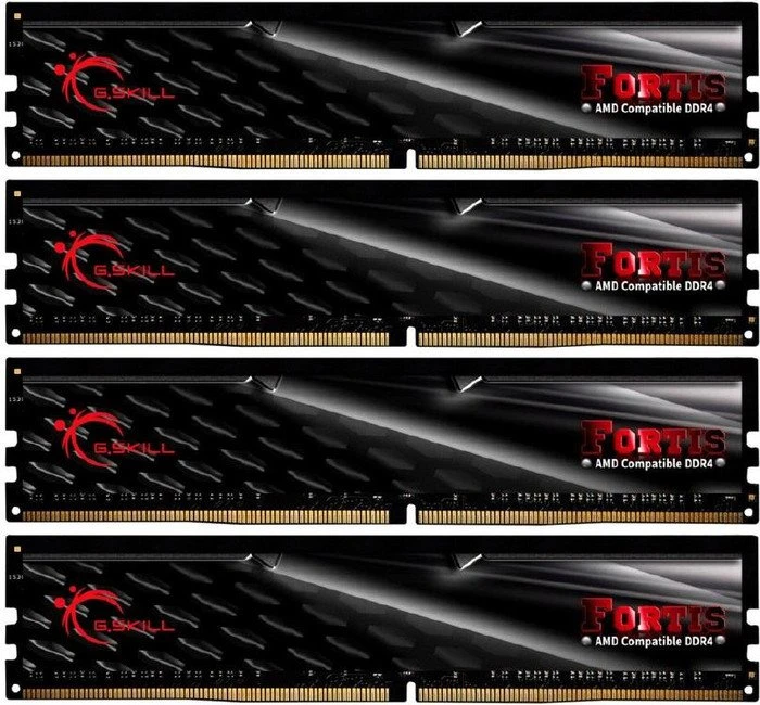 G.Skill Fortis UDIMM 32GB Kit, DDR4-2400, CL16-16-16-39